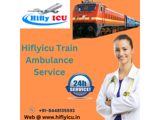 Finest Hiflyicu Train Ambulance Service in Kolkata with ICU Facility