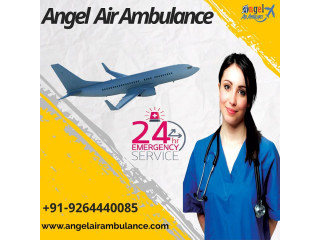 Hire Advanced Angel Air and Train Ambulance in Siliguri with Life-Care Healthcare Assistance