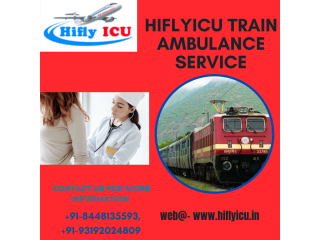 Get a Safe Patient Transportation Train Ambulance Service in Mumbai by Hiflyicu