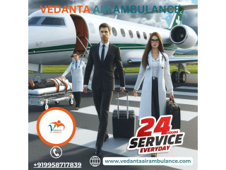 Use High-tech Vedanta Air Ambulance Services in Siliguri with Competent Healthcare Support