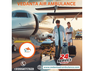 Hire the best Vedanta Air Ambulance Service in Indore with Advanced Medical Facilities