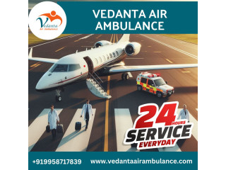 Hire Top-class Vedanta Air Ambulance Services in Mumbai with Advanced Ventilator Facilities