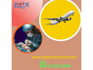 Book Hi-tech Angel Air and Train Ambulance Services in Siliguri with Ventilator Setup