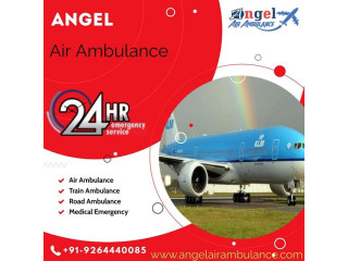 Hire Hi-tech Angel Air and Train Ambulance Services in Raipur at Affordable Price