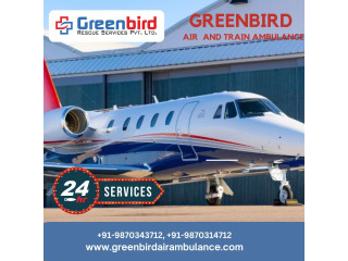 Use the High-tech Greenbird Air and Train Ambulance Service in Jabalpur at very Affordable Charges