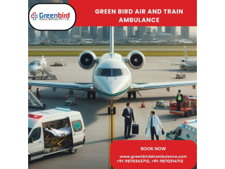 Use the Fastest Greenbird Air Ambulance Services in Jaisalmer with Life-care Medical Setup