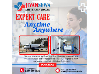 Complete Assistance by Jivan Sewa Air and Train Ambulance Service in Shillong Is Here