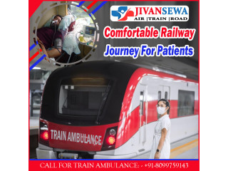 Advanced Jivan Sewa Air and Train Ambulance Service in Itanagar Is Available