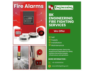 Top Fire Fighting Services in Gorakhpur by BK Engineering