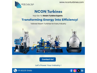 Top Saturated Steam Turbine Manufacturers in Bangalore for Reliable Industrial Solutions