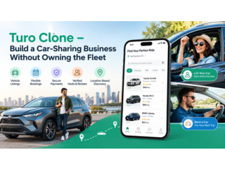 Turo Clone  Build a Car-Sharing Business Without Owning Fleets