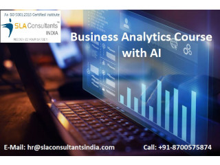 Business Analyst Training Course in Delhi, with Free Alteryx, Prompt Engineering & Gen AI Skills by SLA Consultants India