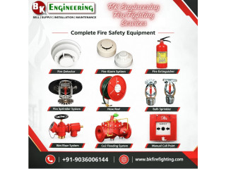 Reliable Fire Fighting Services in Bhopal by BK Engineering