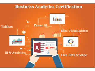Business Analytics Institute in Rajendra Place Delhi, SLA Institute, Tableau, Power BI, R & Python Certification, 100% Job with Best Salary
